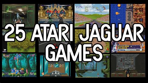 25 Atari Jaguar Games - YouTube