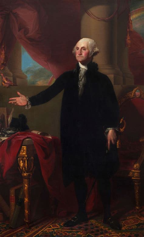 George Washington | painting by Gilbert Stuart | Britannica