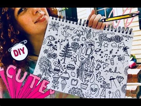 HOW TO DRAW RANDOM CUTE THINGS! - YouTube