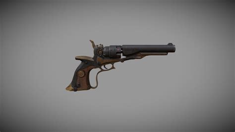 Revolver_practice - 3D model by Akira (@ninomae11wh) [a0861ce] - Sketchfab