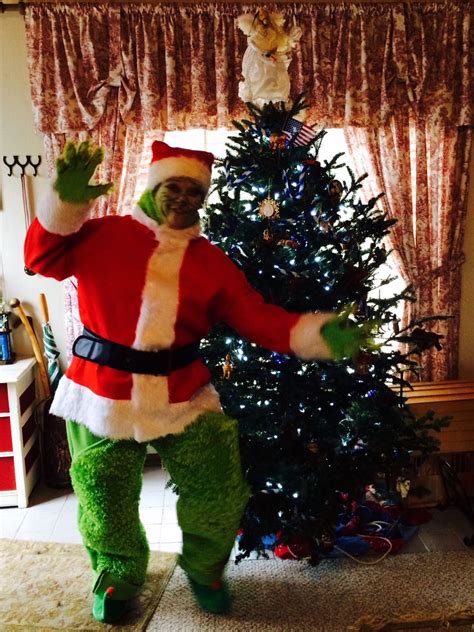 My Mr. Grinch costume, all DIY! | グリンチ