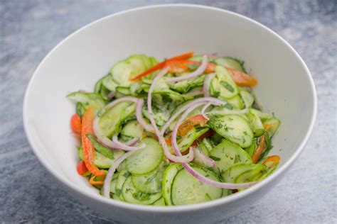 Marinated Cucumber Salad | Ali Miller RD