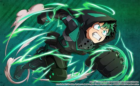 My Hero Academia World Heroes Mission Movie Bakugo/Deku/Todoroki Art Board Print ...