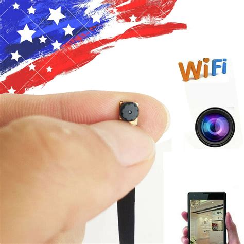 1080P HD Mini Camera Wireless WIFI IP Pinhole Home Security Micro DVR ...