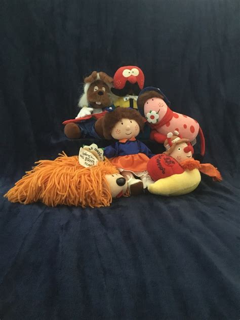 Vintage plush 6 Magic Roundabout characters | Etsy