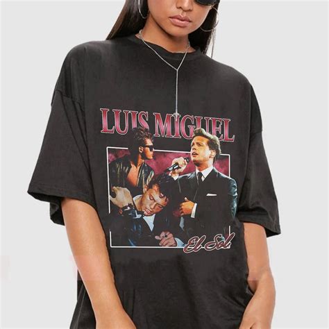 Vintage Luis Miguel Shirt Luis Miguel Bootleg Shirt Retro - Etsy