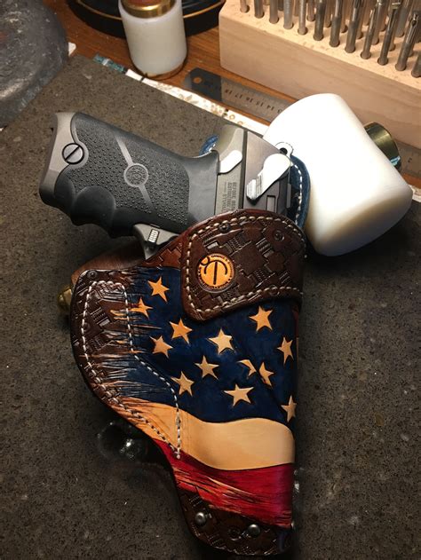 Shalene's Ruger P89 'Merica Holster! — The Branding Iron Leather Co.