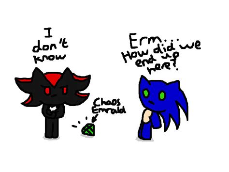 Sonic and Shadow How did we end up here? by XSweetPassionX on DeviantArt