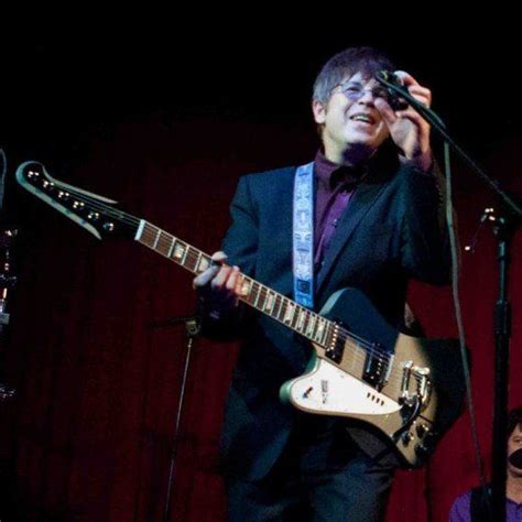 Elliot Easton on stage with his signature Gibson 'Tikibird' Firebird ...