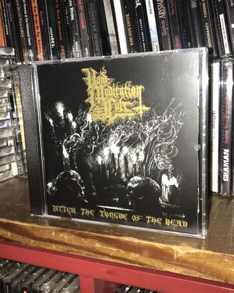 Void Meditation Cult - Utter the Tongue of the Dead CD Photo | Metal Kingdom