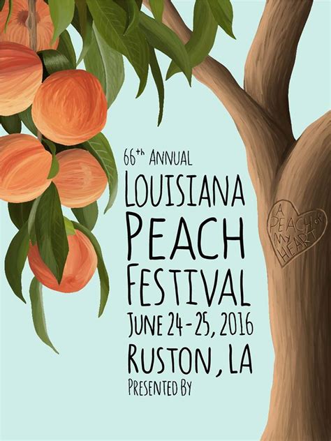 Louisiana Peach Festival, Ruston LA, June 24th and 25th 2016 – Left at ...