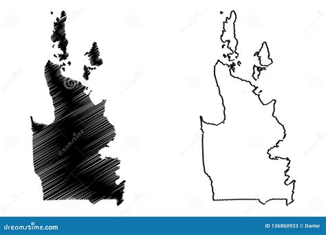 Caraga Region map vector stock vector. Illustration of constitutional - 136860933