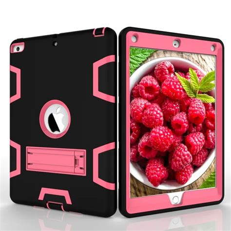 Pad Cases For Apple iPad Air iPad 5 Cover Soft Hard Protector Skin Case Stand Front Back Protect ...