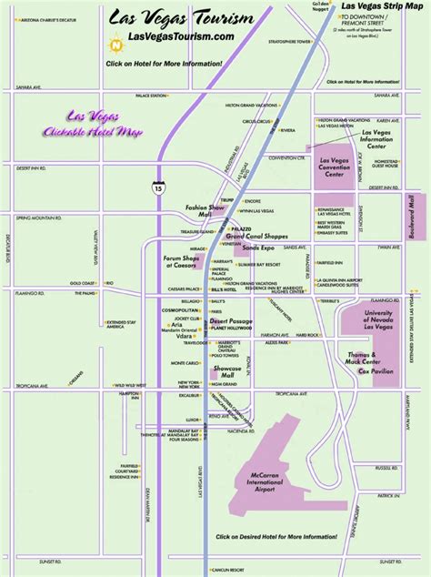 Printable Map Of Las Vegas Strip | Free Printable Maps