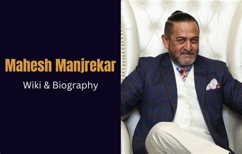 Mahesh Manjrekar Wiki, Biography, Age, Wife, Family, Education, Height, Weight, Movies List ...