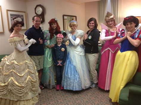 Our once-in-a-lifetime private meet and greet with the beautiful Disney Princesses! Dreams do ...