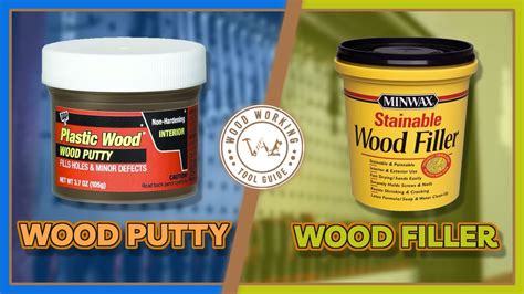 Wood Putty vs. Wood Filler: Which is Best for Your Woodworking? - YouTube