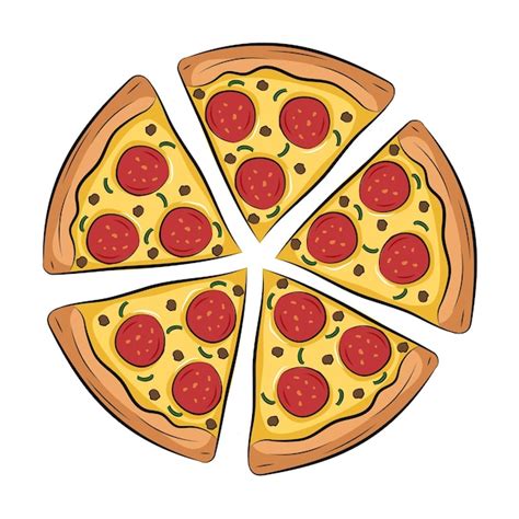 Premium Vector | Special pizza cartoon style