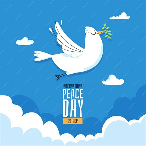 Free Vector | International day of peace theme