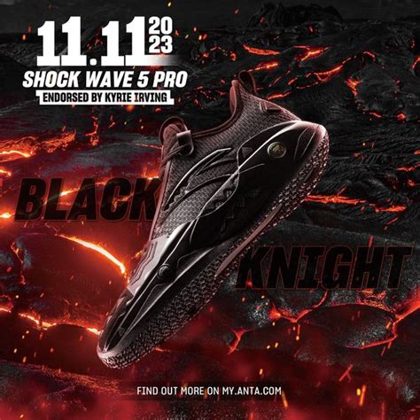 11 Nov 2023: ANTA Shockwave 5 Pro 'Black Knight' Special ...