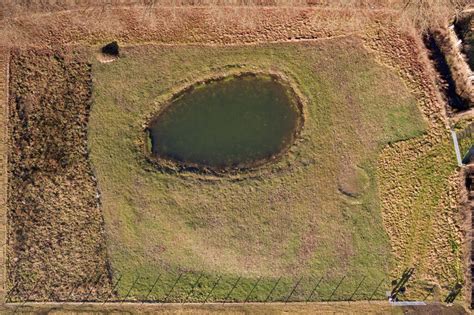 Wildlife pond aerial views January 2017 | Froyle Wildlife