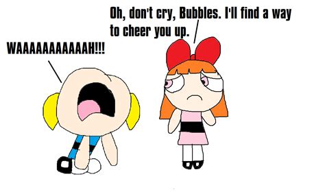 Blossom Felt Bad About Bubbles Crying by MJEGameandComicFan89 on DeviantArt