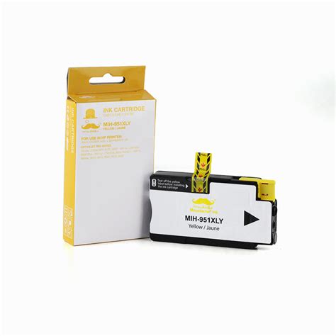 Compatible HP 951XL CN048AN Yellow Ink Cartridge High Yield - Moustache ...