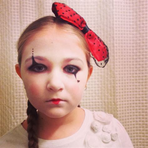 Mime makeup for my young daughter. | Mime makeup, Halloween makeup, Makeup