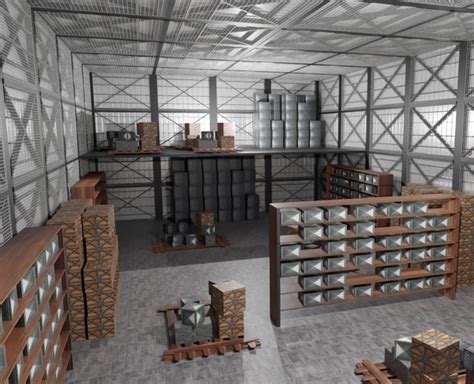 Warehouse Interior - FlippedNormals