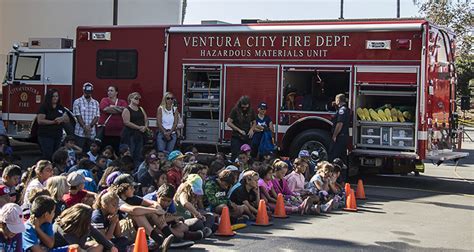 Ventura City Fire Department hosts event for fourth grade students – Ventura Breeze