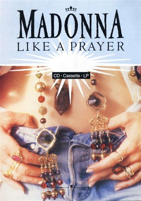 MADONNA Like A Prayer The Album Poster