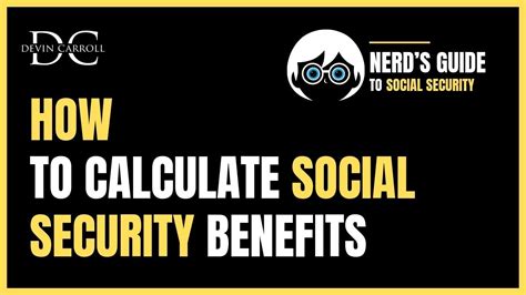 How To Calculate Social Security Benefits [3 Easy Steps] - YouTube