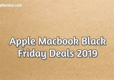 Apple Macbook Black Friday Deals 2020- 70% OFF - OveReview