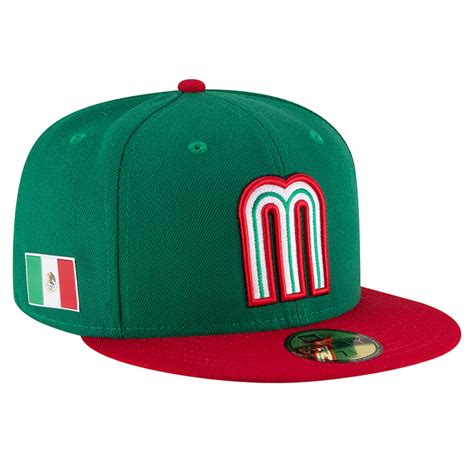 New Era Mexico Baseball Green/Red 2017 World Baseball Classic 59FIFTY ...