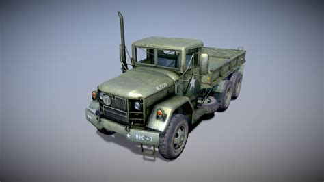 Military Truck 1/2 Ton - Download Free 3D model by Arion Digital (@andrewswihart) [5d19c75 ...