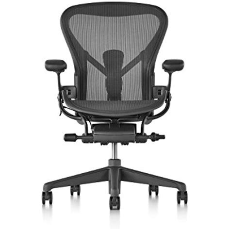 Herman Miller Aeron Chair, Size C, Graphite ** Visit the image link for more details. #Furniture ...