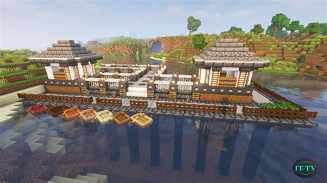 Fishing Dock Design - Tutorial link in the comments - hope you all like it feedback and ...