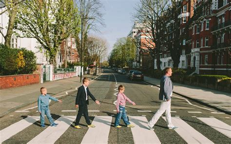 Fab Beatles Abbey Road Redux | Flytographer