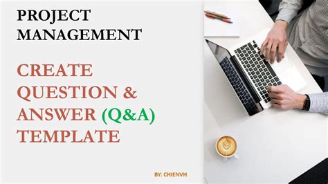 Create Q&A Template in Excel | Project Management - YouTube