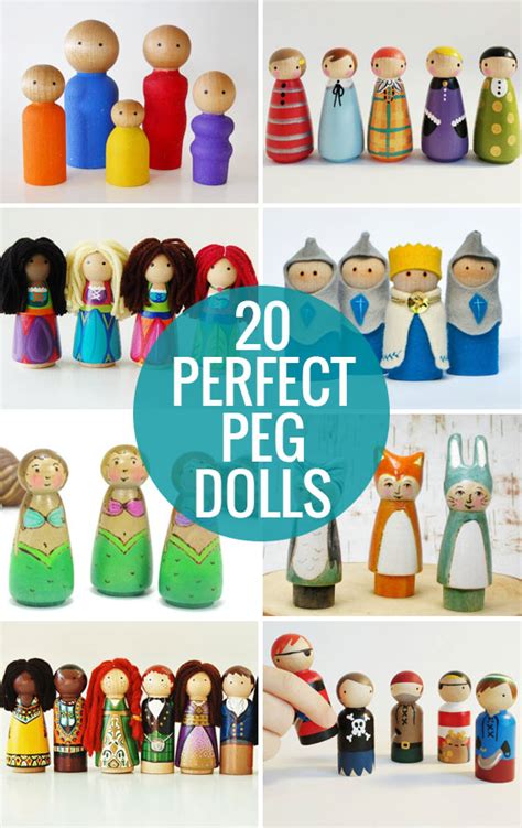 20 Perfect Peg Dolls! - Picklebums