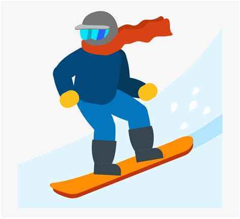 Ski Emoji Png Clipart Skiing Snowboarding Clip Art - Snowboarding Clipart , Free Transparent ...