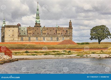 Kronborg Helsingor Castle Fortification and Tower. Denmark Stock Image - Image of europe ...