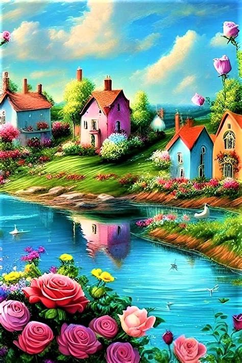 Solve Landscape jigsaw puzzle online with 70 pieces