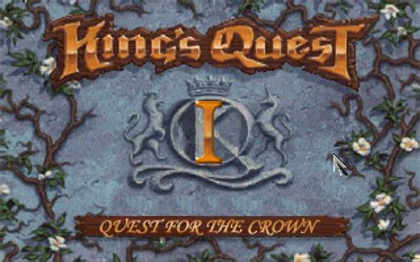 Play Roberta Williams' King's Quest I: Quest for the Crown Online - My Abandonware