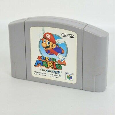 Nintendo 64 SUPER MARIO 64 Cartridge Only n6c * 4902370502640 | eBay