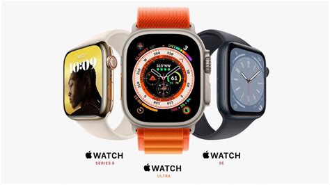 Apple Watch Series 8, Apple Watch SE 2, and Apple Watch Ultra are now ...