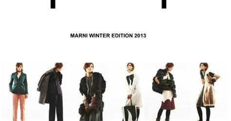 DIARY OF A CLOTHESHORSE: MARNI WINTER EDITION 2013 COLLECTION