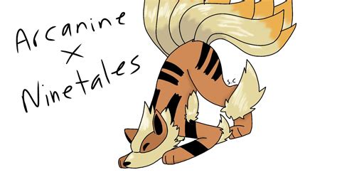 Arcanine and Ninetales fusion!!! | Pokémon Amino