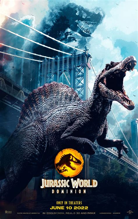 Jurassic World DOMINION Poster - Spinosaurio 2022 | Jurassic world ...