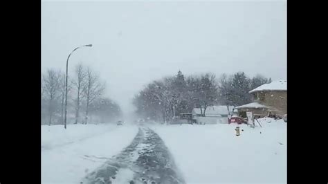 Canada Weather Regina Saskatchewan Snow storm 5th Feb 2017 - YouTube